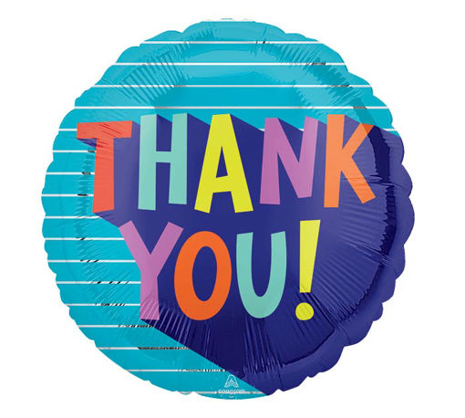 Picture of THANK YOU FOIL BALLOON 17INCH